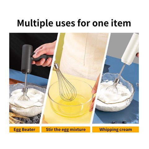 1 PCS Wireless Electric Food Mixer Portable 3 Speeds Egg Beater Baking Dough Cake Cream Mixer Kitchen Tools - The Real Droppshipping