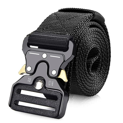 Genuine Tactical Belt Quick Release Outdoor Military Belt Soft Real Nylon Sports Accessories Men And Women Black Belt - The Real Droppshipping