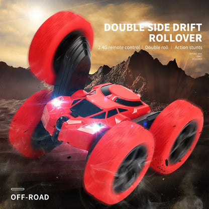 RC Stunt Car Children Double Sided Flip 2.4Ghz Remote Control Car 360 Degree Rotation Off Road Kids Rc Drift Car Toys Gifts Boys - The Real Droppshipping