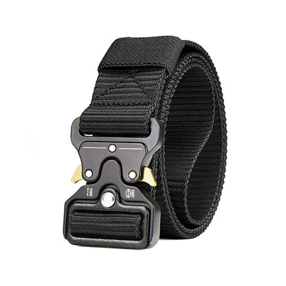 Genuine Tactical Belt Quick Release Outdoor Military Belt Soft Real Nylon Sports Accessories Men And Women Black Belt - The Real Droppshipping