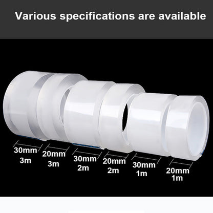 1-10M Nano Double Sided Tape Heavy Duty Transparent Adhesive Strips Strong Sticky Multipurpose Reusable Waterproof Mounting Tape - The Real Droppshipping