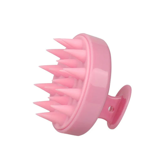 Plastic Silicone Massage Comb  Clean The Scalp Thoroughly Scalp Massage Easy Foaming Head Massage Brush Shampoo Brush Bath Comb - The Real Droppshipping