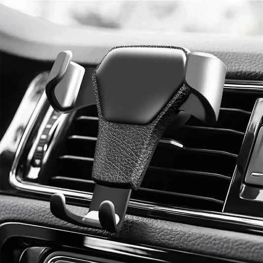 Gravity Car Holder For Phone Air Vent Clip Mount Mobile Cell Stand Smartphone GPS Support For iPhone 13 12 Xiaomi Samsung Phone - The Real Droppshipping